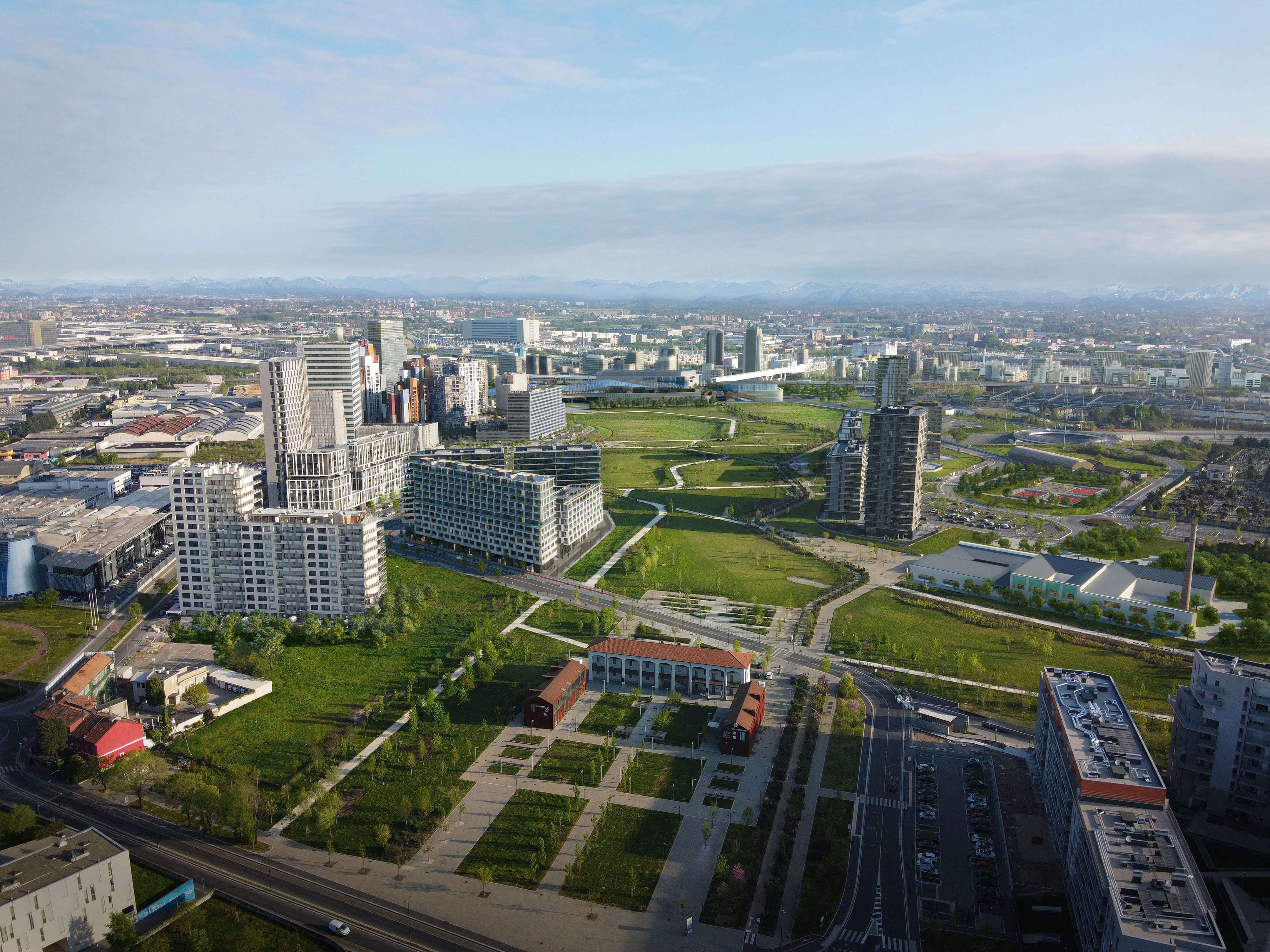 render cascina merlata masterplan